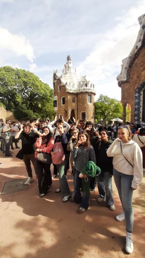 EN EL PARQUE GÚELL EN EL PARQUE GÚELL
